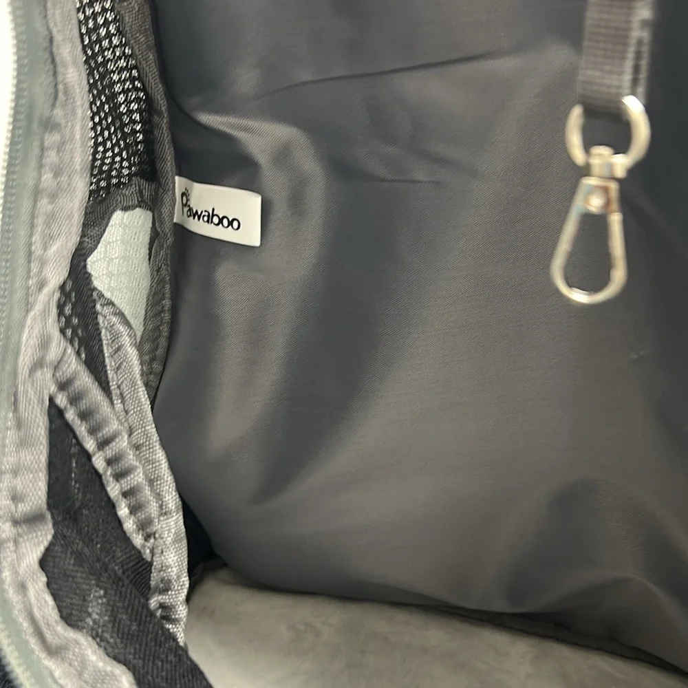 Pawaboo Black and Gray Small Pet Carrier